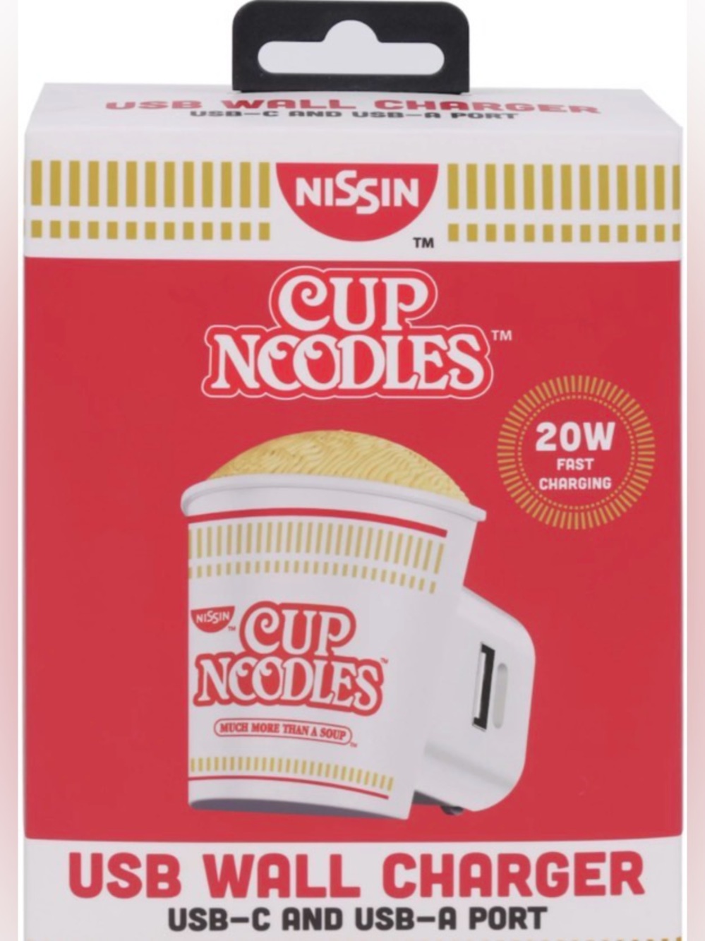 🛍️$20 Cup Noodles USB Wall Charger